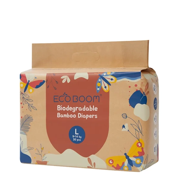 ECO BOOM JOY biorazgradive pelene za bebe L