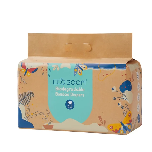 ECO BOOM JOY biorazgradive pelene za bebe NB