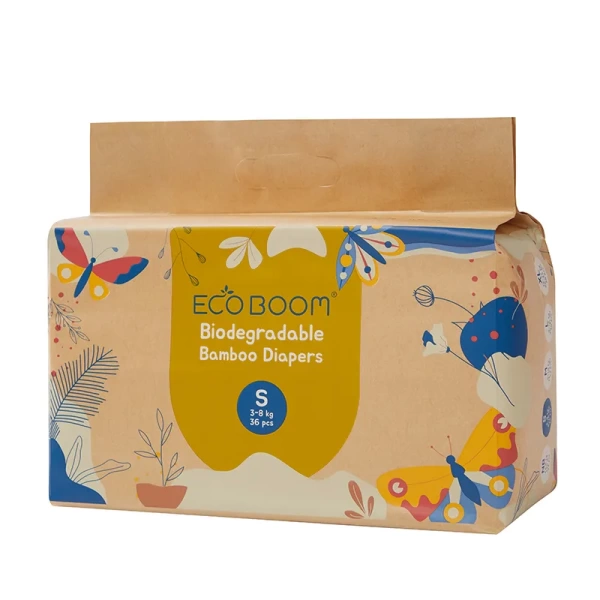 ECO BOOM JOY biorazgradive pelene za bebe S