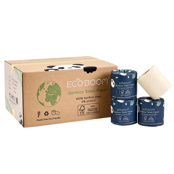 Biorazgradivi toalet papir od bambusa, troslojni